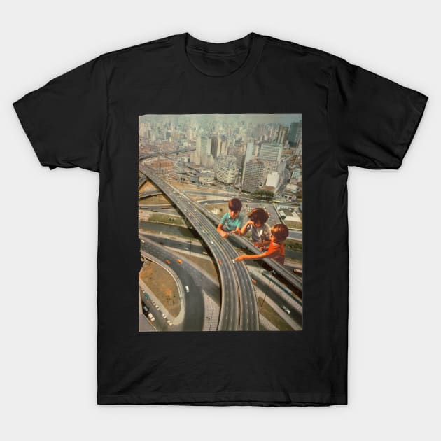 City T-Shirt by mathiole